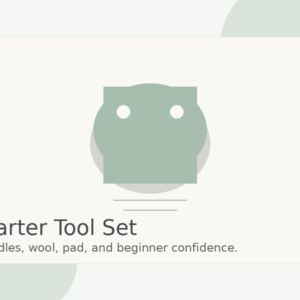 Needle Felting Starter Tool Set
